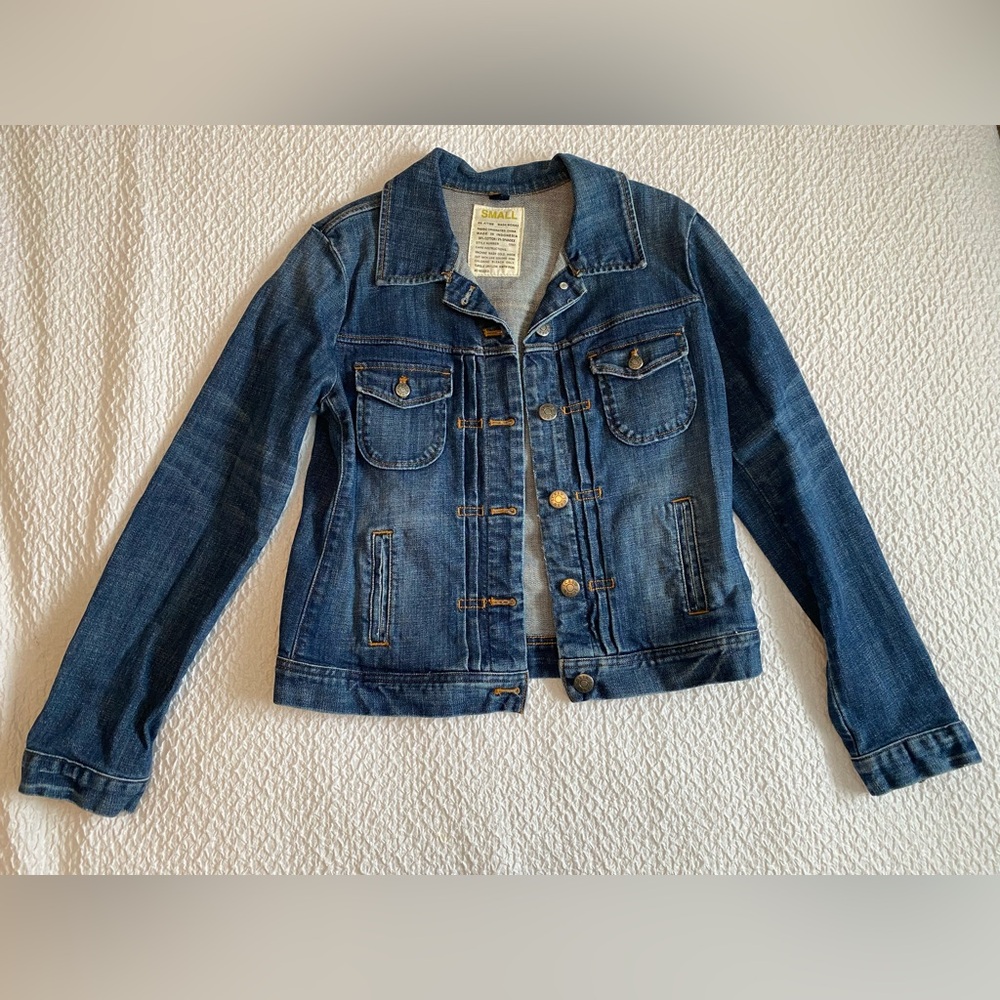 J.CREW denim jacket size small